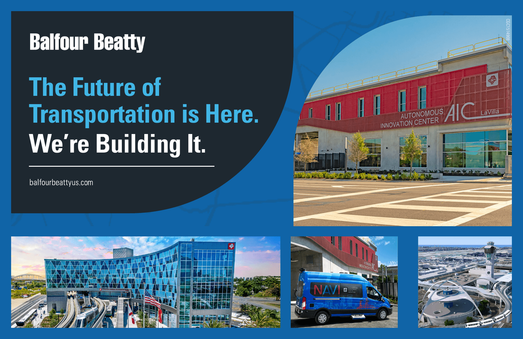 Balfour Beatty — The Future of Transportation is Here. We’re Building It. Transportation facilities and autonomous mobility projects. balfourbeattyus.com.